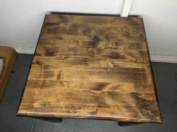 Nice solid wood side table 1