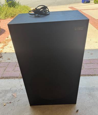 Cambridge Powered Subwofer 1