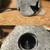 4X GRAY ROCK SPOT LIGHTS ELECTRIC PLUG IN 9 thumbnail