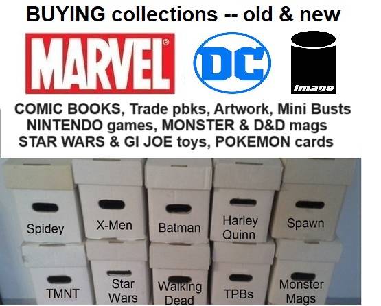 COMIC BOOK collections Wanted 1