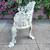 Vintage Victorian Style Cast Iron Grapevine Settee 8 thumbnail