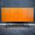 Compact mid century modern teak two door credenza 1 thumbnail