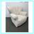 Transitional Upholstered Oversize Channel Back Arm Chair 3 thumbnail