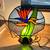 Handcrafted stained glass fan lamp- each is 75.00 1 thumbnail