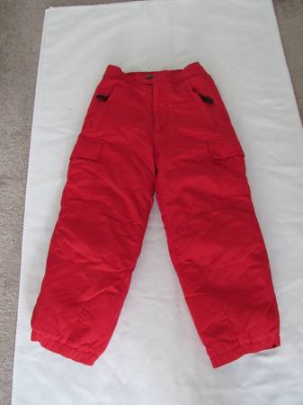 4T Red Snow Pants, Pulse M 1