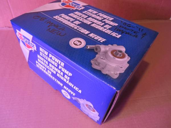 IMPALA & MONTE CARLO - NEW POWER STEERING PUMP 1