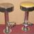 Vintage Chrome Bar Stools and Parts 8 thumbnail