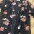 Women's Top Black w/ Flowers - Purchased at Tilly's - Great Condition, 2 thumbnail