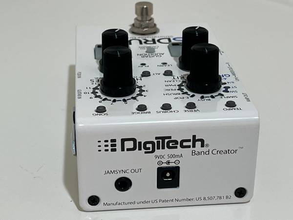 DigiTech SDRUM Strummable Drums Drum Machine pedal with