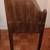 Vintage Oak Wood Drop Down Door Desk 5 thumbnail