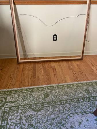large wood frame 1