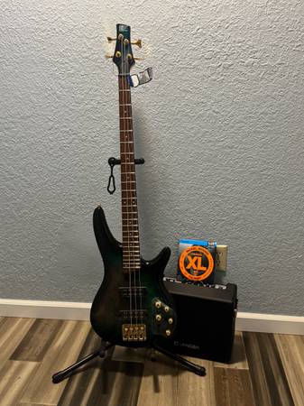 Ibanez SR400EPBDX-TSU Bass & amp - brand new 1