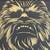 Star Wars Art Wall Decor Gold Foil Chewbacca Framed Wall Print 4 thumbnail