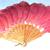 Old pink hand fan 2 thumbnail