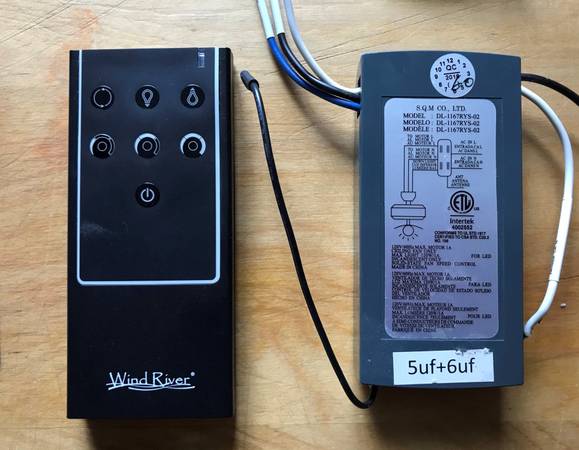 Ceiling fan remote controller 1