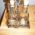 Ornate Grape Motif Salt & Pepper, Napkin Holder, Oil & Vinegar Cruet 4 thumbnail