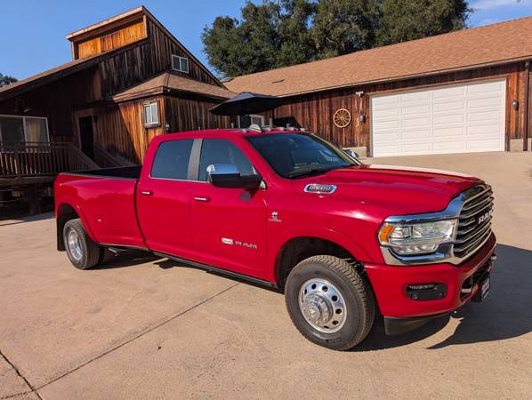 2021 Ram 3500 Crew Cab Dually Limited Longhorn - $68,000 (Escondido)63469758641027123