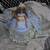 Bed Pillow Doll, Vintage Collectible 13" Handmade Crocheted, SEE MAP 2 thumbnail