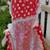 Disney Parks Minnie Mouse Full Chef Apron Red White Polka Dots Ruffles 2 thumbnail