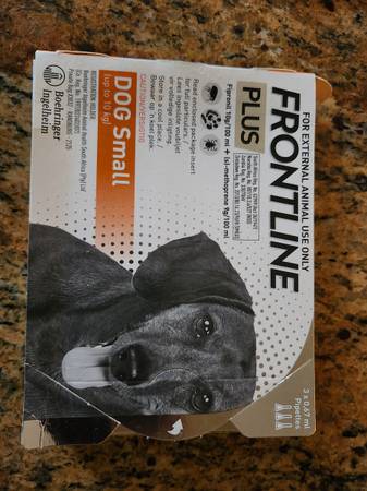 Year of Frontline Plus for small dogs 1