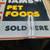 Pet food/pet store signs 400 or obo  aluminum/tin/plastic 4 thumbnail
