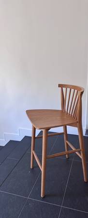 (2) Article Rus Light Oak Dining Chair – Excellent Condition 1