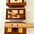 3 Hand Crafted Distinctive Wooden Boxes 3 x5” 6 thumbnail