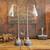 Pair x2 Vintage Industrial Articulating Factory Desk Lamp Steel Bases 3 thumbnail