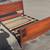 Beautiful Vintage Solid Mahogany Full Size Bed Frame 4 thumbnail