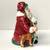Large Vintage 2002 Santa Cookie Jar with Wine Stopper 10.5" Snowflake Globe CBK 4 thumbnail