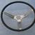 1963 CORVETTE STEERING WHEEL - BLACK REPRODUCTION 1 thumbnail