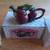 1997 Set of 6 Vintage Fruit & Floral Design Tea Pot Figurines 6 thumbnail