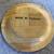 Vintage small wood plate trinket tray made in Taiwan 4.25” 2 thumbnail