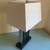 Robert Abbey Brushed Steel Rectangle Table Lamp 5 thumbnail