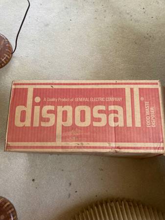 Brand new GE garbage disposal 1