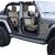 Jeep Wrangler JL Fortis Tube Doors – Full Set (Front + Rear) by Rugged Ridge 1 thumbnail