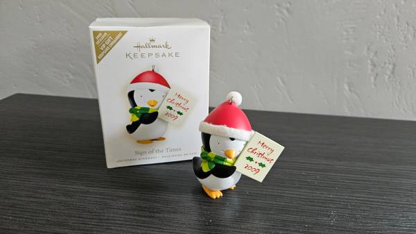 Hallmark Sign of the Times Christmas Ornament 1