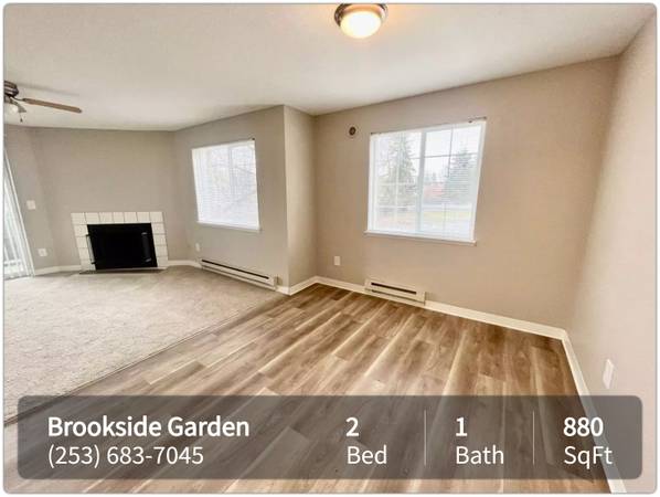 $1,599 / 2br - 880ft2 - 2 BR / 1 BA great for pets! Pet-Friendly Community in Tacoma (Tacoma - Midland)63799858619779121