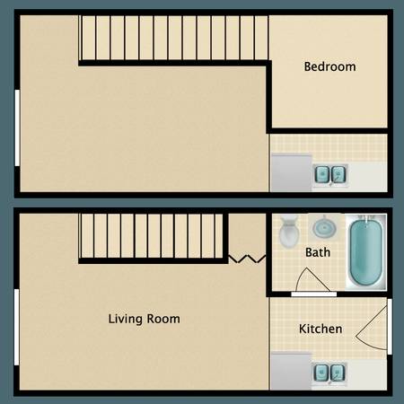 $1,895 Furnished Loft + Util. Included! NO APPLICATION FEES FOR SEPTEMBER! (Downtown Bellevue)63688369426307124