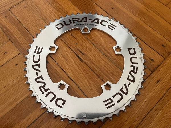 RARE Vintage Shimano Dura Ace 7700 TIME TRIAL Chain ring 54T 130Bcd 1