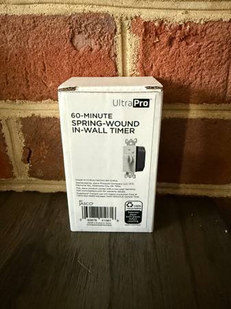 UltraPro 60-Minute In-Wall Spring Wound Countdown Timer Switch 1