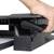 WorkFit-TL, Standing Desk Workstation (black with grey surface) 3 thumbnail
