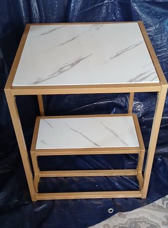 NEW Two-Tiered Side Table 1