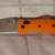 Doug Ritter Mini RSK Knife - Orange G10 Handle - 20cv Steel 2 thumbnail