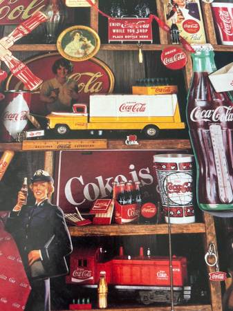 Springbok 100 Years of COCA-COLA PUZZLE~Coke 2000pc~1986 