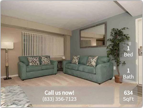 $1,510 / 1hab - 634ft2 - El corazón de la vida moderna late aquí: Adéntrate en nuestro estudio de 1 hab. (Silver Spring)63822288597377122