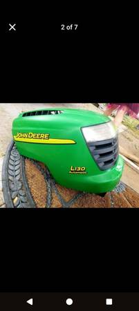 John Deere l130 hood 1
