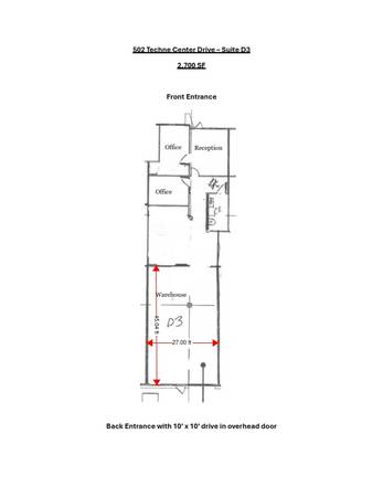 Flex Space - Office/Warehouse-Drive In Door - Available February 2026 1