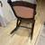 Victorian flower top folding Rocking chair 2 thumbnail