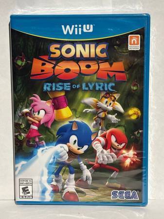New! Nintendo WIIU: Sonic Boom: Rise of Lyric 1